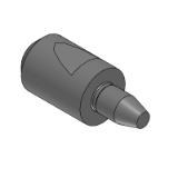 SL-HJPCTS, SH-HJPCTS, SL-HJPCTD, SH-HJPCTD - Precision Cleaning Locating Pins - Large / Small Head, Tapered - Set Screw - Notch Shape