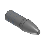 SL-SFPCHNA, SH-SFPCHNA, SHD-SFPCHNA, SL-HFPCHNA, SH-HFPCHNA - Precision Cleaning Locating Pins - Large Head, Bullet Nose, Compact - Threaded