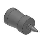 SL-SJPGTS, SH-SJPGTS, SHD-SJPGTS, SL-HJPGTS, SH-HJPGTS, SL-SJPGTD, SH-SJPGTD, SHD-SJPGTD, SL-HJPGTD, SH-HJPGTD - Precision Cleaning Locating Pins - Large / Small Head, Tapered - Set Screw - Circumference Groove Shape