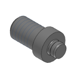 SL-SKFHNA__, SH-SKFHNA__, SHD-SKFHNA__ - Precision Cleaning Locating Pins - Shouldered - Taper Angle, D and P Selectable Tolerance - Threaded