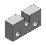 AJSB, AJSBM - 调整螺栓用固定块  高度指定型