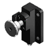 PXSP, PXSPL knob - Indexing Plungers - Side Pushing Cam Type