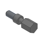 SL-AJSTCS,SH-AJSTCS,SHD-AJSTCS,SL-AJSTCFS,SH-AJSTCFS,SHD-AJSTCFS - Precision Cleaning Adjusting Bolts - Hex Head - Compact
