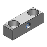 TSB, TSE - 调整螺丝块 -沉孔型- H尺寸选择