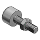 UNST_b - 冲击吸收挡块 -带低弹性橡胶螺栓-