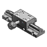 XLWG - Dovetail X-Axis Stages - Rack & Pinion