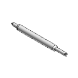 RNPA045 - C-VALUE Double Tipped Probes (For IC Test Socket) - Mounting Pitch 23.6mil. Series (0.6mm)
