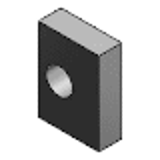 FKW, FKWB, FKWS - Écrous carrés - Type dimension A configurable à un trou