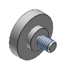 FRNCS - Cover Bolts - Length Specified Knurled Type