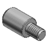 LRLBS, LRLBSY - Long Knurled Bolts - L Dimension Specified Type
