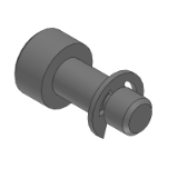 SH-ERSCB, SHD-ERSCB - (Precision Cleaning) Hex Socket Cap Screw - Retaining Ring, 304 Stainless Steel, M3 - M8, Coarse