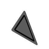 LRS, LRM - Triangular Stickers