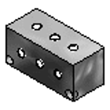 BMAFLKP,G-BMAFLKP - Manifold Blocks - Hydraulic - Pitch Configurable BMAF_Series - 60 Square