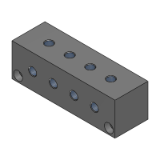 BMAFPA, G-BMAFPA - Manifold Blocks - Hydraulic - Pitch Configurable BMAF_Series - 40 Square