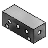 BMBFLP, BMBFLMP, BMBFLRP, G-BMBFLP, G-BMBFLMP, G-BMBFLRP - Manifold Blocks - Hydraulic - Pitch Configurable BMBF_Series - 50 Square