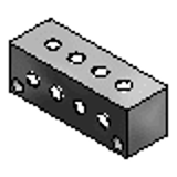 BMGFKP, G-BMGFKP - Manifold Blocks - Pneumatic - Pitch Configurable BMGF_Series - 35 Square