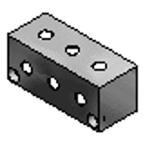 BMGFLP - Manifold Blocks - Pneumatic - Pitch Configurable BMGF_Series - 50 Square