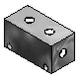 BMIAB, G-BMIAB - Manifold Blocks - Pneumatic - Pitch Standard BMIAB_Series - 70 Square
