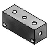 BMRAL, BMRALA, G-BMRAL, G-BMRALA - Manifold Blocks - Pneumatic - Pitch Standard BMRA_Series - 50 Square