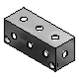 BMTAL, BMTALA, G-BMTAL, G-BMTALA - Manifold Blocks - Pneumatic - Pitch Standard BMTAL_Series - 50 Square