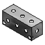 BMUAL, BMUALA, G-BMUAL, G-BMUALA - Manifold Blocks - Pneumatic - Pitch Standard BMUAL_Series - 50 Square