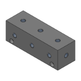 BMUFL, BMUFLM, BMUFLR, G-BMUFL, G-BMUFLM, G-BMUFLR - Manifold Blocks - Hidraulic - Pitch Standard BMUF_Series - 60 Square