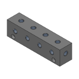 BMUS, BMUSR, G-BMUS, G-BMUSR - Manifold Blocks - Hidraulic - Pitch Standard BMUS_Series - 30x35 Square