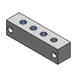 BTAP, G-BTAP - Terminal Blocks - Pneumatic - Pitch Configurable BTA_Series - 25 Square