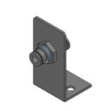 SL-TGLCS, SH-TGLCS - Precision Cleaning Brackets with Fittings - One-Touch Coupling Type - Single-Row Type