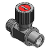 BBPTS - Knurled Ball Valves - PT Male/PF Female