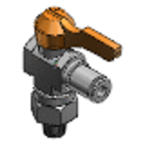 BBPCRL - Ball Valves - Rotary Elbow Type - PT Male/Tube Connection
