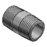 SGCNP, SUCNP - Low Pressure Steel Pipe Fittings -With Seal Coating- Steel Pipe Fittings -Round Nipples-
