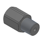 SL-APMTS, SH-APMTS, SHD-APMTS - Precision Cleaning Extension Fittings -L Dimension Standard-Male, Female End