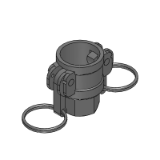 SL-SNAFJ, SH-SNAFJ - Precision Cleaning Arm Locking Couplers - Tapped Sockets