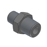 SL-YCPTS, SH-YCPTS, SHD-YCPTS - Precision Cleaning Hydraulic Fittings - Straight PT Threaded PT Threaded-304 Stainless Steel