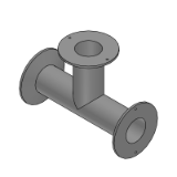 SNBT, SNBTS - Sanitary Pipe Fittings - Double Ferrules Cheeses