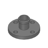 SNZFY - Sanitary Adapter Fittings - Flanged End, Threaded End