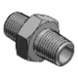 YCPTS - Hydraulic Fittings - Straight PT Threaded PT Threaded-304 Stainless Steel