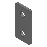 HPTSS5, SHPTSS5, HPTSSL5, SHPTSSL5, HPTSD5, SHPTSD5 - Sheet Metal Brackets - For HFS5 Series - Square Type