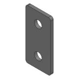 SL-SHPTSS5, SH-SHPTSS5, SHD-SHPTSS5, SL-SHPTSSL5, SH-SHPTSSL5, SHD-SHPTSSL5, SL-SHPTSD5, SH-SHPTSD5, SHD-SHPTSD5 - Precision Cleaning Sheet Metal Brackets - For HFS5 Series - Square Type