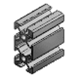 GNFS6-3060 - 6 Series (Slot Width 8mm) 30,60mm Square Aluminum Extrusions (M6, M5, M4, M3 Nuts)   - High Rigidity