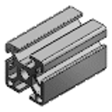 HFS6-5H-3030, HFS6-5Y-2030 - HFS6 Series Aluminum Extrusions -Slot Width Mixed-