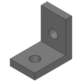 SL-HBLSS6, SH-HBLSS6, SL-HBLSSB6, SH-HBLSSB6 - Precision Cleaning Thin Brackets - HFS6 Series (Aluminum Extrusions 30, 50, 60 Square)