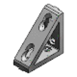 HBLDSWT8 - Staffe a triangolo - Per profilati in alluminio serie HFS8 40/80mm