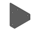 HPTCUL8, SHPTCUL8,HPTUL8, HPTWUL8 - Sheet Metal Brackets - For HFS8 Series - Corner Type