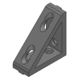 SL-HBLDSWT8, SH-HBLDSWT8 - Precision Cleaning Triangle Brackets - For HFS8 Series Aluminum Frames 40/80mm Square
