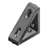 HBLDSWT8-45 - Supports triangulaires-Pour la série HFS8-45 profilés carrés en aluminium 45/90mm