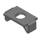 LBSF - 经济型 欧标 铝合金型材专用半圆头螺栓 - 连接板 -