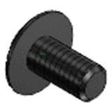 HCBMB - アルミフレーム用座金組込み六角穴付ボルト-黒色