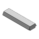 HNTALF8 - 铝合金型材用长螺帽 8系列(槽宽10mm)用 - 边长40・80铝合金型材用 -